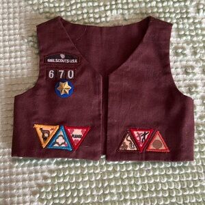 Girl Scouts/Brownies Doll Vest
